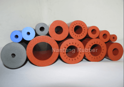 closed cell foam tube silicone fuser roller 