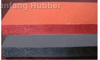 closed cell silicone sponge mat 